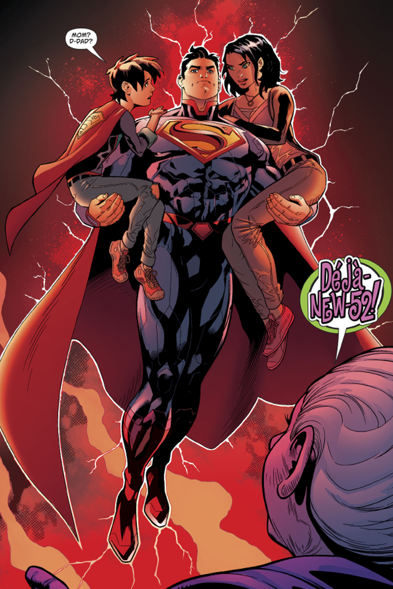 Illustration for article titled Somehow the Fate of Superman and Lois Lane Just Got More Insane